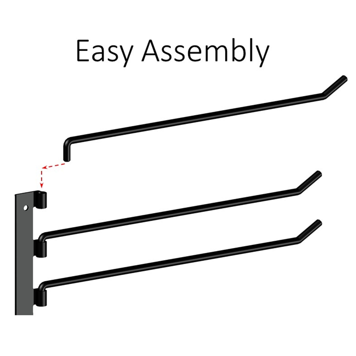Garden Flag Organizer & Storage Rack – Wall Mounted Yard Flag Holder for Seasonal Flags
